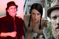 Collage d’images des trois musiciens