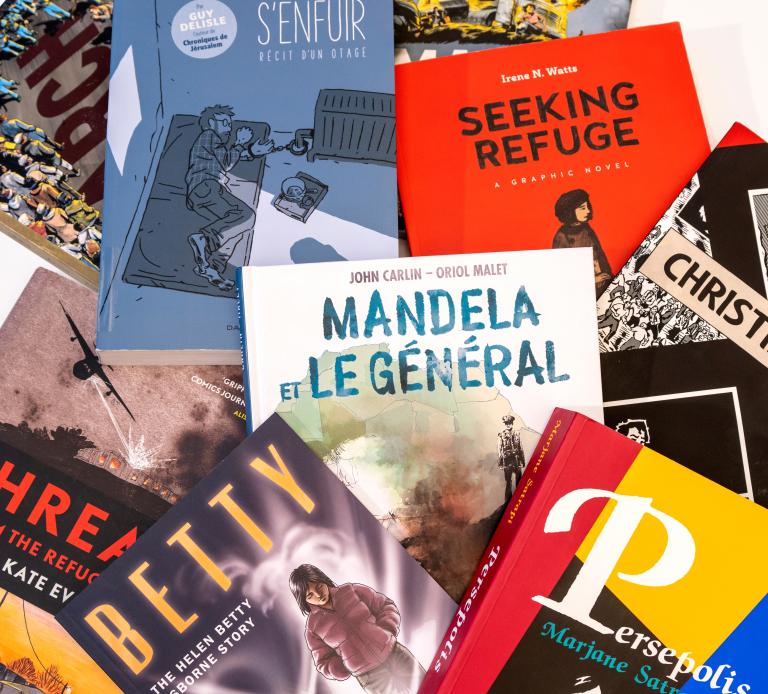 Les couvertures de plusieurs romans illustrés. Visibilité masquée.