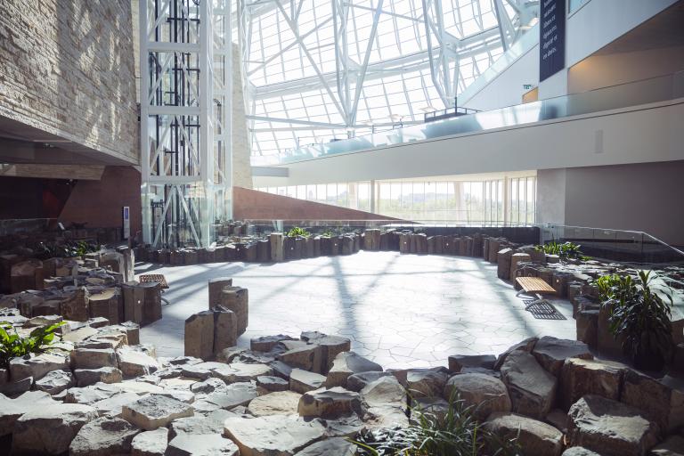 Le Jardin de contemplation Stuart Clark dans le Musée.