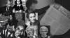 Un collage de photographies en noir et blanc de personnes, dont Nelson Mandela, Anne Frank et Eleanor Roosevelt.